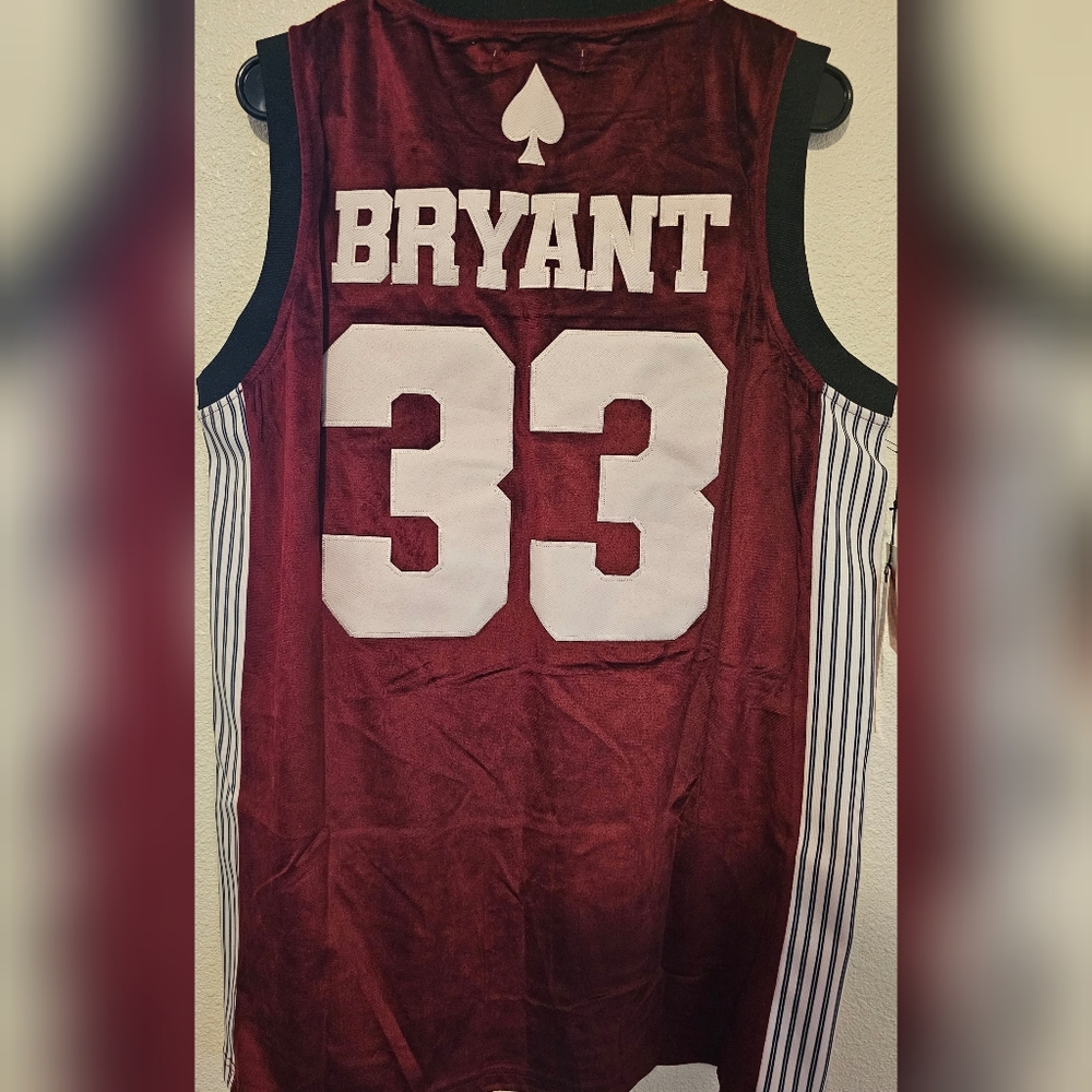 Headgear Classic Kobe Bryant Lower Merion Velour High School Jersey